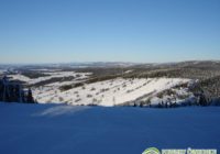 Pozemky Čenkovice - pohled na Orlické hory, Krkonoše z Bukové hory